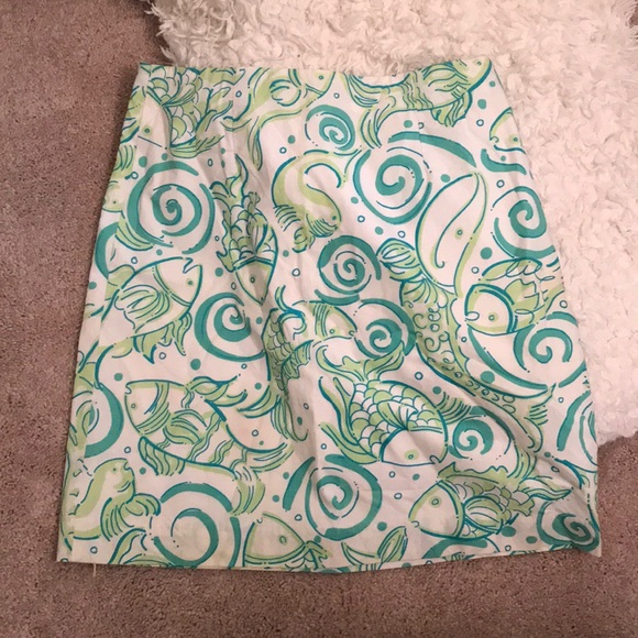 Lilly Pulitzer Dresses & Skirts - Spring is Here!! Fish Skirt by Lilly Pulitzer